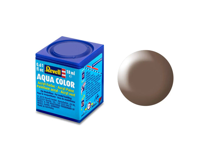 Chargez l'image dans la visionneuse de la galerie, Revell Aqua Color Acrylic Paint 18ml - Silk "Brown"
