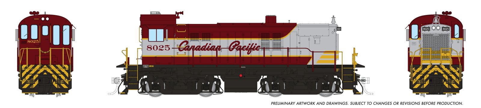 Rapido Trains HO MLW RS-23 (DCC/Sound): CPR | Modèle B.T – Modèle B.T.