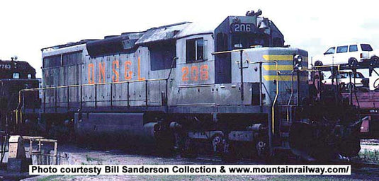 Bowser Executive HO GMD SD40 - w/DCC & Sound - QNS&L