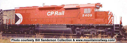 Bowser Executive HO GMD SD40 - w/DCC & Sound - CP Rail (Small Multimark Ex QNS&L)