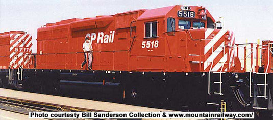 Bowser Executive HO GMD SD40 - w/DCC & Sound - CP Rail (No Multimark)