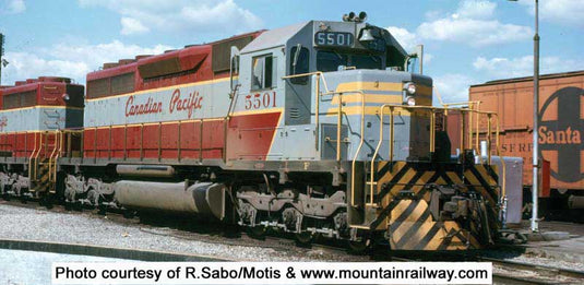 Bowser Executive HO GMD SD40 - w/DCC & Sound - Canadian Pacific (Script)