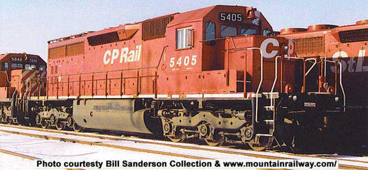 Bowser Executive HO GMD SD40 - w/DCC & Sound - CP Rail (Candy Red Ex QNS&L)