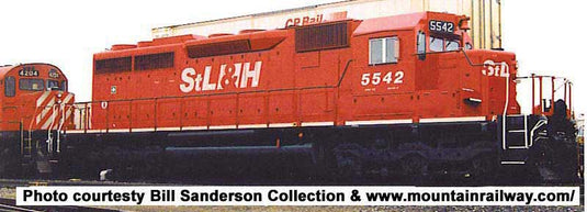 Bowser Executive HO GMD SD40 - w/DCC & Sound - St. Lawrence & Hudson