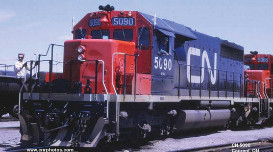 Bowser Executive HO GMD SD40 - w/DCC & Sound - Canadian National (Wet Noodle)