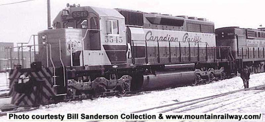 Bowser Executive HO GMD SD40 - w/DCC & Sound - Canadian Pacific (Script)