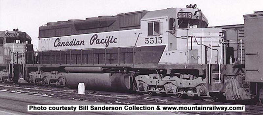 Bowser Executive HO GMD SD40 - w/DCC & Sound - Canadian Pacific (Script)