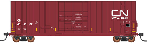 Intermountain HO Gunderson 50' Hi-Cube Boxcars w/Modern Ends - Canadian National