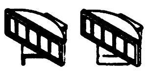 Details West HO Auxiliary Numberboards for Switchers - American Locomotive Co.
