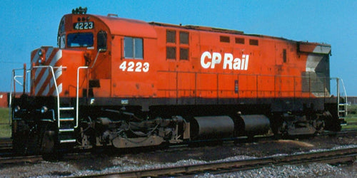 Rapido Trains HO Scale MLW C-424 (DC/DCC/Sound): CP Rail (Action Red - 8