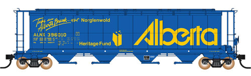 Intermountain HO Cylindrical Hoppers w/Trough Hatch - Alberta/ALNX