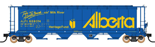 Intermountain HO Cylindrical Hoppers w/Trough Hatch - Alberta/ALPX