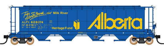 Intermountain HO Cylindrical Hoppers w/Trough Hatch - Alberta/ALPX