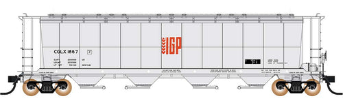 Intermountain HO Cylindrical Hoppers w/Trough Hatch - IGP/CGLX