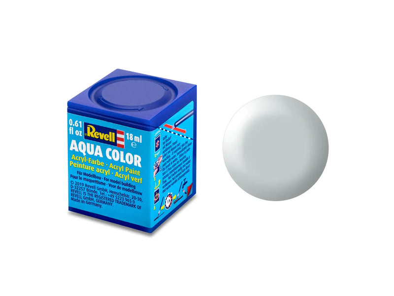 Chargez l'image dans la visionneuse de la galerie, Revell Aqua Color Acrylic Paint 18ml - Silk "Light Grey"
