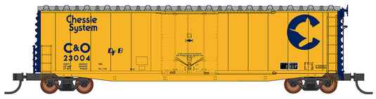 Intermountain HO PS-1 50ft Boxcars with Plug Doors & Cushion Underframe - C&O / Chessie System