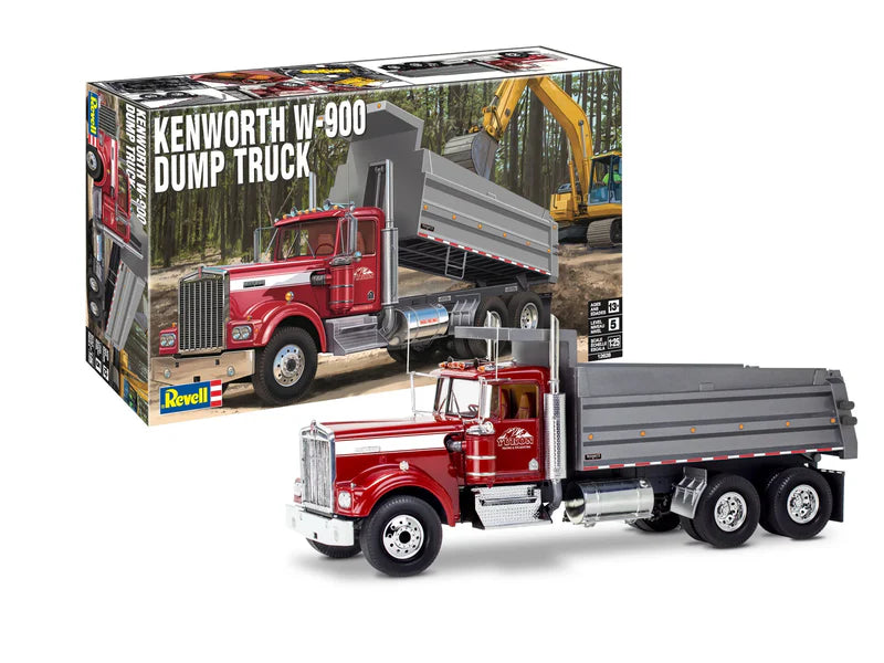 Chargez l'image dans la visionneuse de la galerie, Revell 1/25 Kenworth K-900 Dump Truck
