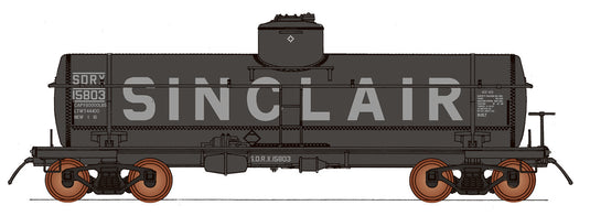 Intermountain HO ACF Type 27 Riveted 8000-Gallon Tank Car - Sinclair / SDRX