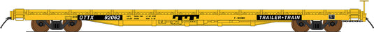 Intermountain HO PS 60' Flat Cars - Trailer Train / OTTX