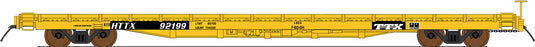 Intermountain HO PS 60' Flat Cars - TTX Black / HTTX