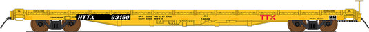 Intermountain HO PS 60' Flat Cars - TTX Red / HTTX