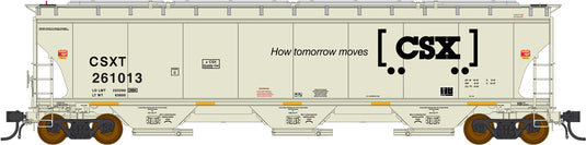 Intermountain HO Trinity 5161 3-Bay Covered Hoppers - CSX