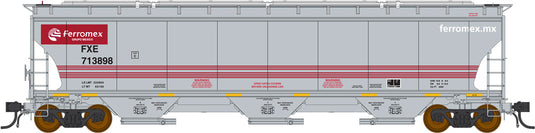 Intermountain HO Trinity 5161 3-Bay Covered Hoppers - Ferromex