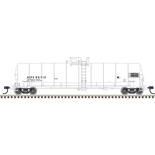 Atlas Master HO Wagon-citerne ACF 23,500-Gallon - ACFX (Blanche)