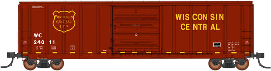 Intermountain HO PS 5277 50' Boxcars - Wisconsin Central