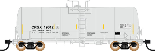 Intermountain HO Trinity 19,600 Gallon Tank Cars - Cargill / CRGX