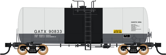 Intermountain HO Trinity 19,600 Gallon Tank Cars - GATX / White