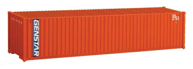 Load image into Gallery viewer, Walthers SceneMaster HO conteneur 40 pi à parois ondulées – Genstar (949-8152)
