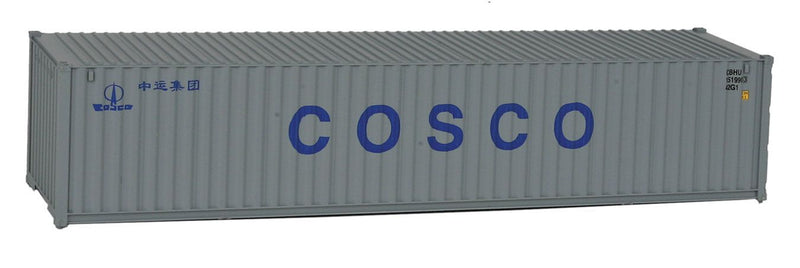 Load image into Gallery viewer, Walthers SceneMaster HO conteneur 40 pi à parois ondulées – COSCO (China Ocean Shipping) (949-8155)
