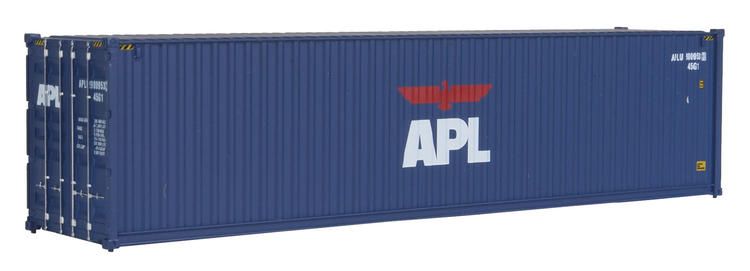 Load image into Gallery viewer, Walthers SceneMaster HO conteneur 40 pi grand volume à parois ondulées (panneaux latéraux) – American President Lines (949-8251)
