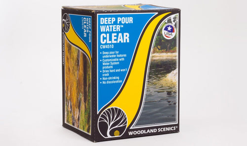 Woodland Scenics Deep Pour Water - Clear 12oz 355ml.