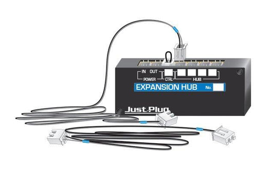 Woodland Scenics Just Plug Expansion Hub - Includes 4 Connecting Cables