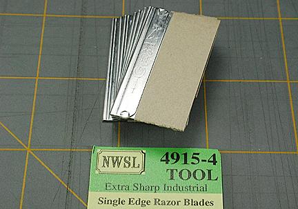 Northwest Short Line Single-Edge Razor Blades - For Chopper #53-494 (Sold Separately) pkg(8)