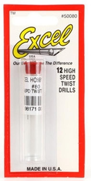 Excel Fine High-Speed Twist Drills -