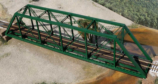 Central Valley 150' Through-Truss Bridge - With Punch Plate Girders - Kit