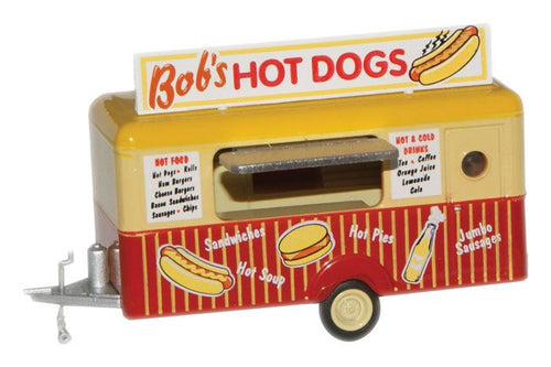 Oxford Diecast HO Mobile Trailer Bob's Hot Dogs