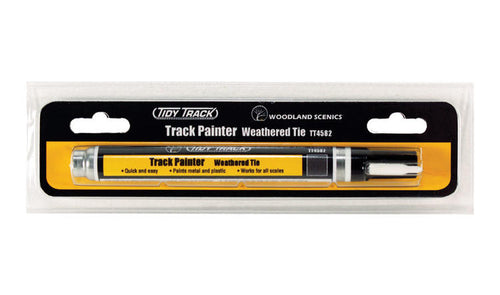 Woodland Scenics Track Painter - Tidy Track - Weathered Tie