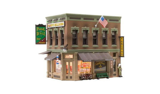 Woodland Scenics HO Built & Ready - Assembled - Corner Emporium