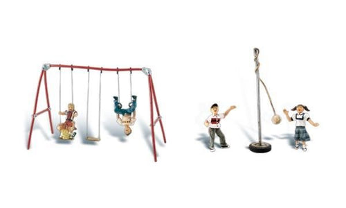 Woodland Scenics HO Playground Fun - Scenic Accents