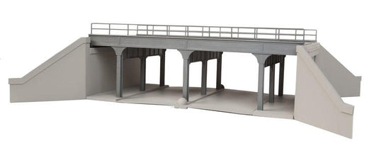 Walthers Cornerstone HO Urban Steel Overpass - Kit