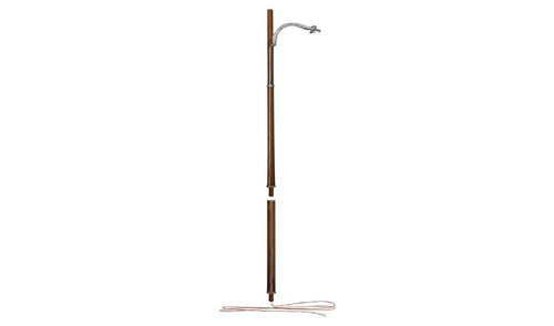 Woodland Scenics Just Plug HO Street Lights Wooden Pole pkg(3)