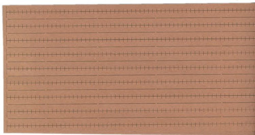GC Laser HO Laser-Cut Roof Shingles 3-Tab - 11-1/2 Long - 84 Square Inch Coverage - Brown