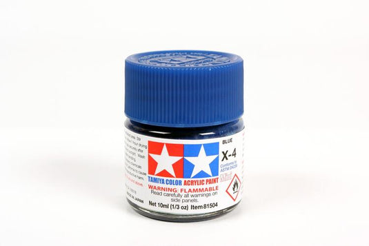 Tamiya Paint X4 Gloss Blue 10ml.