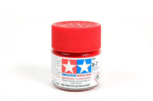 Tamiya Paint X7 Gloss Red 10ml.