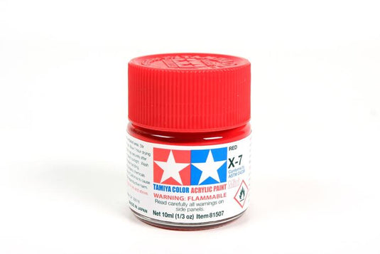 Tamiya Paint X7 Gloss Red 10ml.