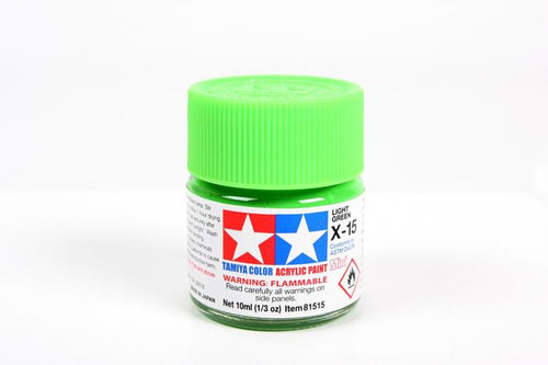 Tamiya Paint X15 Gloss Sky Light Green 10ml.